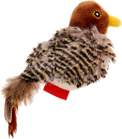 Smart Flying Bird Toy for Cats – Interactive Motion Feather Teaser Keeps Indoor Cats Active & Happy